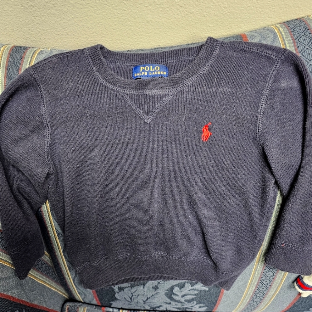 Size 2T Polo sweater